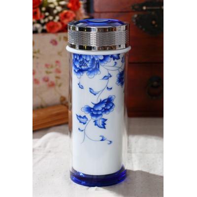 藍(lán)水晶玻璃杯之花香四溢-110
