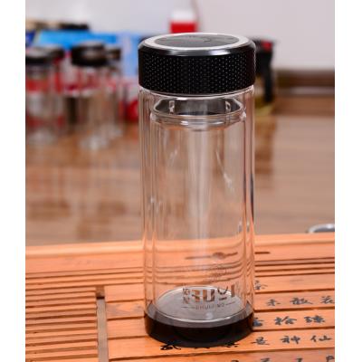 雙層水晶玻璃杯-14+8-18