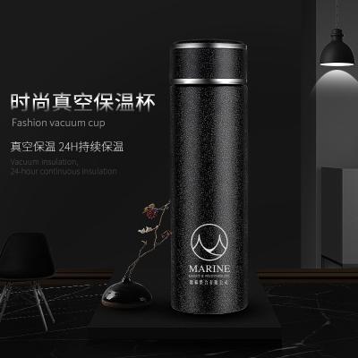 新款冰花烤漆保溫 耐刮磨工藝水杯廣告杯子定制LOGO